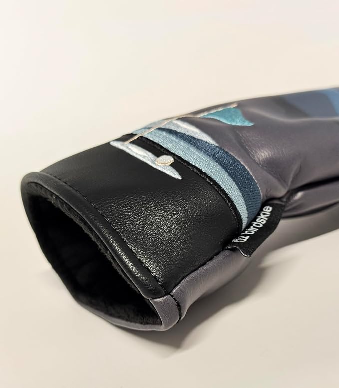Golf Headcover for Hybrids and Fairway Woods Premium Leather Head Cover. Digitally Printed and Embroidered Design.