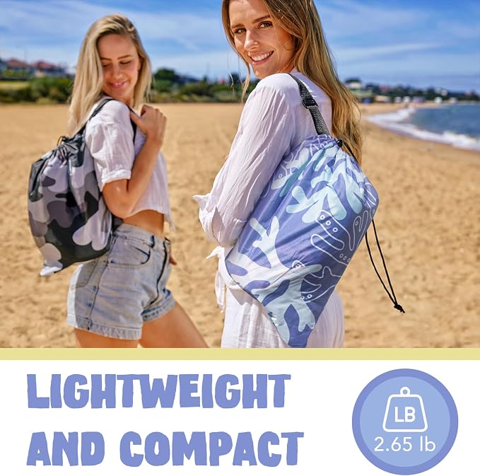 AlphaBeing Inflatable Lounger Beach Chair Accessories, Air Sofa Hammock Inflatable Couch for Camping Backyard Lakeside with Compression Sacks, Ideal Outdoor Gifts for Adults