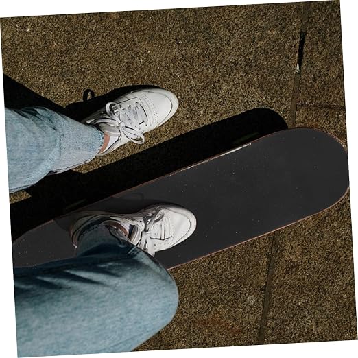 FAVOMOTO 5pcs Hanzhy Skateboard Grip Tape Sheets Slip Sandpaper Tape for Skateboard Longboard