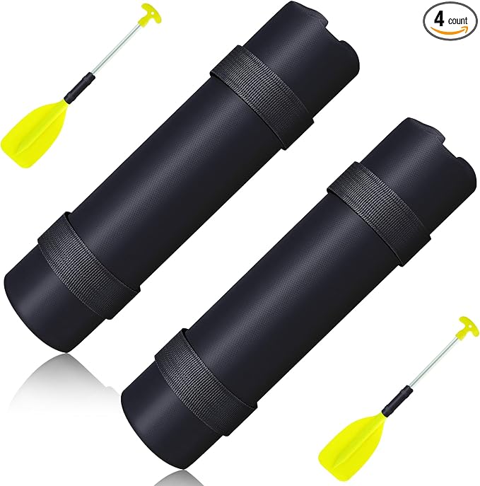 Deekin 2/4 Pack Paddle Float for Flotation Kayak Canoe Surf Paddleboarding Gifts - Prevent Paddle Sinking in Water