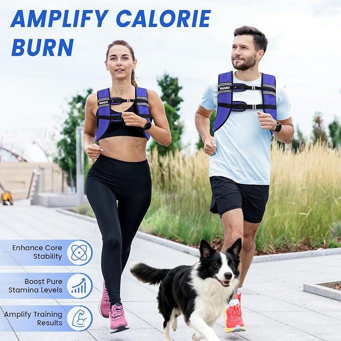 Weighted Vest Woman 6/8/12/16/20/25/30lb Weight Vest for Women Men Body Weight Vests for Walking Strength Training Running Workout Jogging Fitness