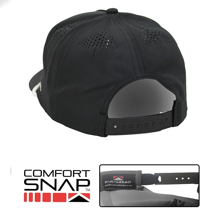 Paramount Outdoors Sporting Hat Collection for Men Hunting and Fishing Caps with ComfortSnap