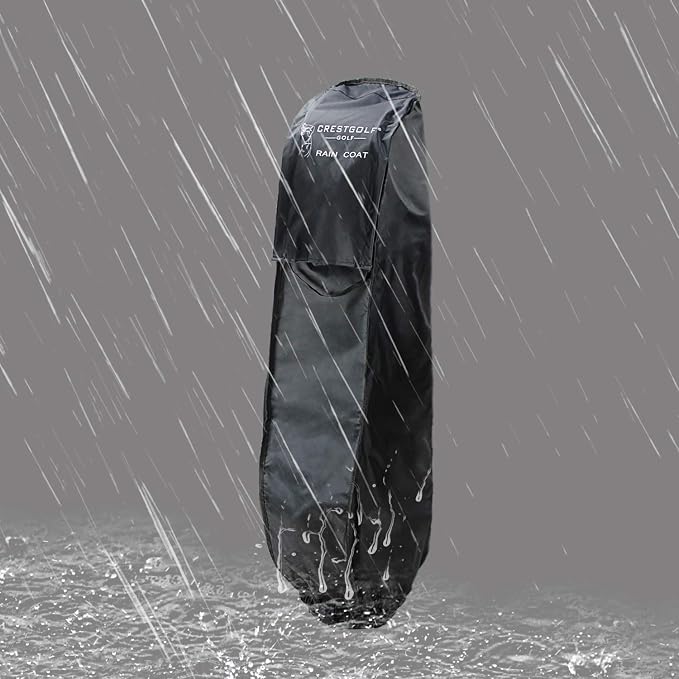 Crestgolf Golf Bag Cover Case Rain Cover Rain Coat for Golf Bag Anti-dust