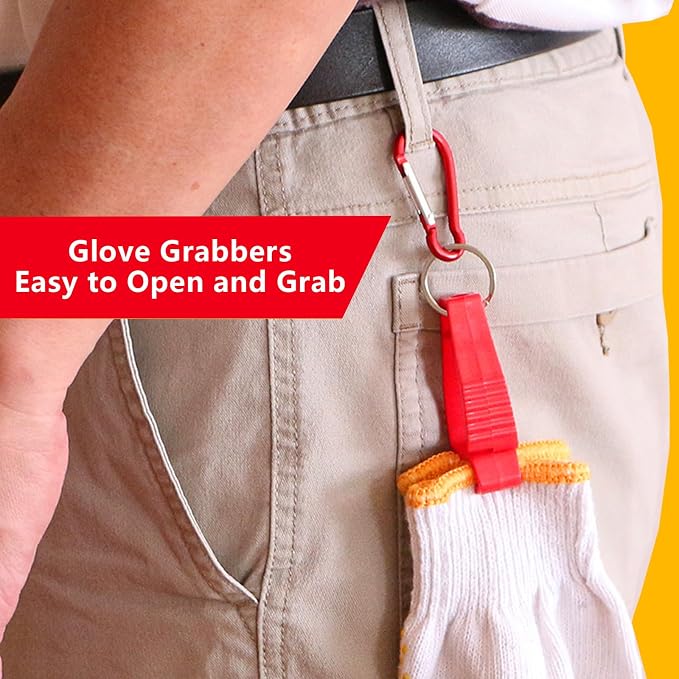 Glove Clips for Work Glove Holders, Glove Holder Clip Gloves Clip for Construction