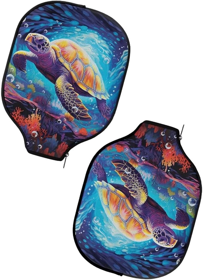 Blue Camo Corgi Pattern Print Pickleball Paddle Covers Only Paddles Holder Sleeve Fits Most Rackets