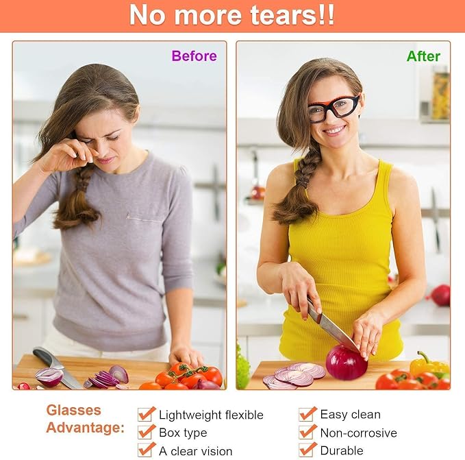 Orange + White Goggles Bundle - Anti Fog - Anti Scratch - One Size Fit Protection