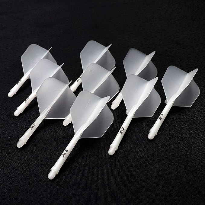 CUESOUL 3 Sets Integrated Dart Shaft and Flights,Dart Shaft Length 21mm/28mm/33mm