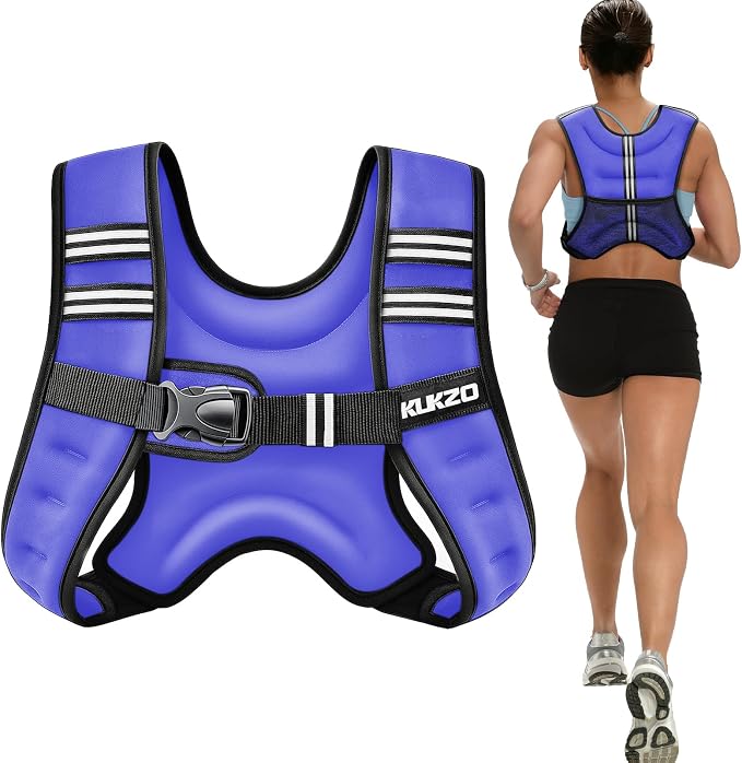 Weighted Vest Woman 6/8/12/16/20/25/30lb Weight Vest for Women Men Body Weight Vests for Walking Strength Training Running Workout Jogging Fitness