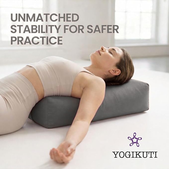 Rectangular Cotton Yoga Bolster, Yoga Pillow, Yoga Cushion, Yin yoga Bolster, Iyengar yoga bolster