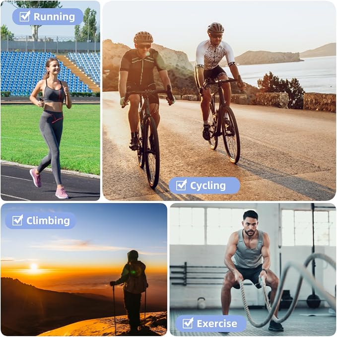 Breathable Sports Cycling Vest with Phone Storage, Reflective Material, Adjustable Waistline 13.8-63 inch, Unisex