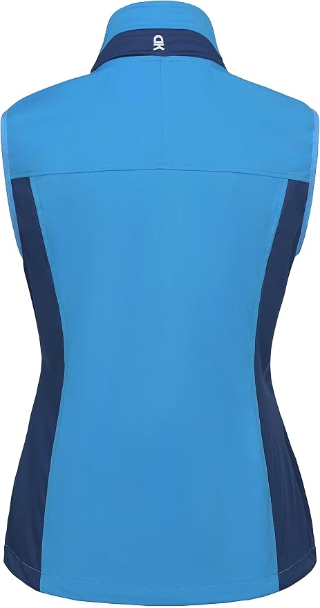 Little Donkey Andy Lightweight Cycling Vest Windproof Sleeveless Jacket for Women Water-Repellent Stretch Vest for Running