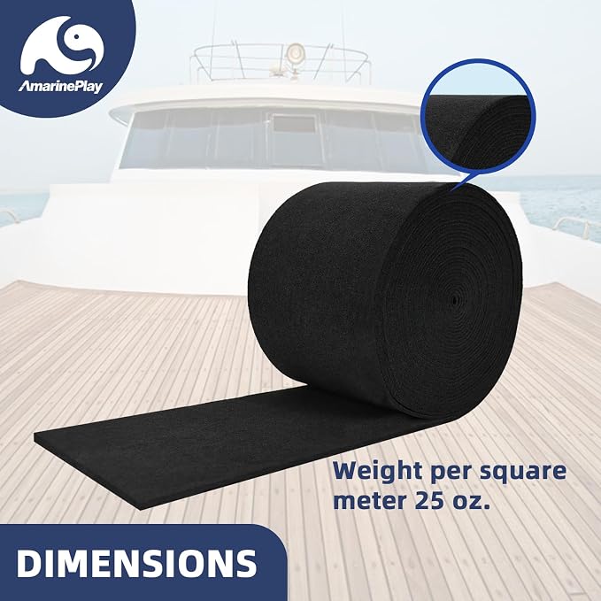 Boat Trailer Bunk Carpet,Marine Carpet Boat Bunk Boards Carpet Replacement, 9/12/16/20/24 inch Trailer Bunker Carpet for Covering Boat Lift Bunks or Runners