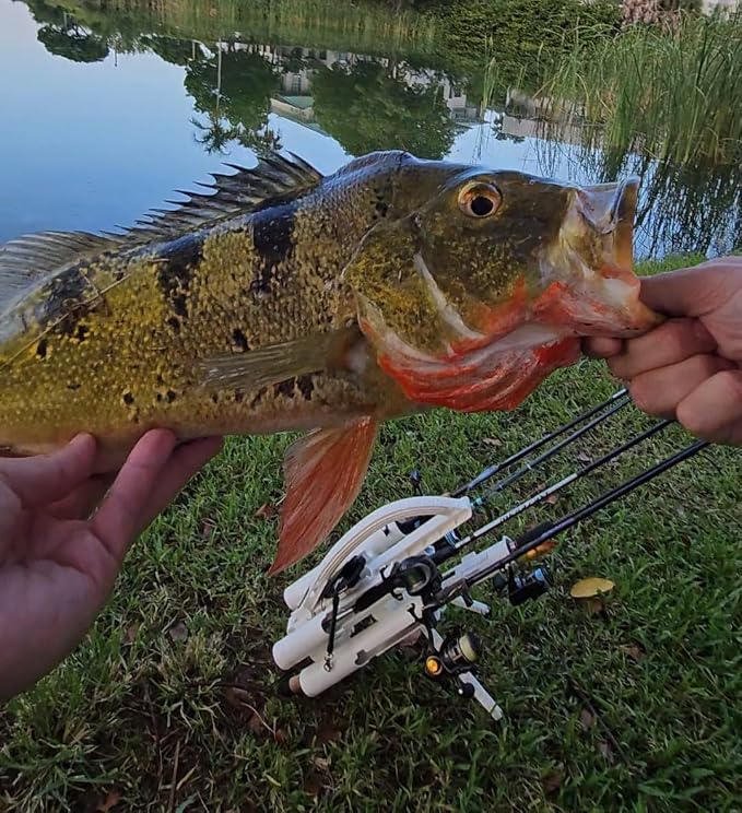 Rod-Runner Fishing Rod Carrier | Pro 5 Portable Rod Rack