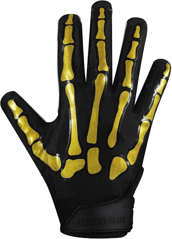Glorious Traders Adult & Youth Football Gloves - Ultimate Performance Booster with Super Sticky Grip