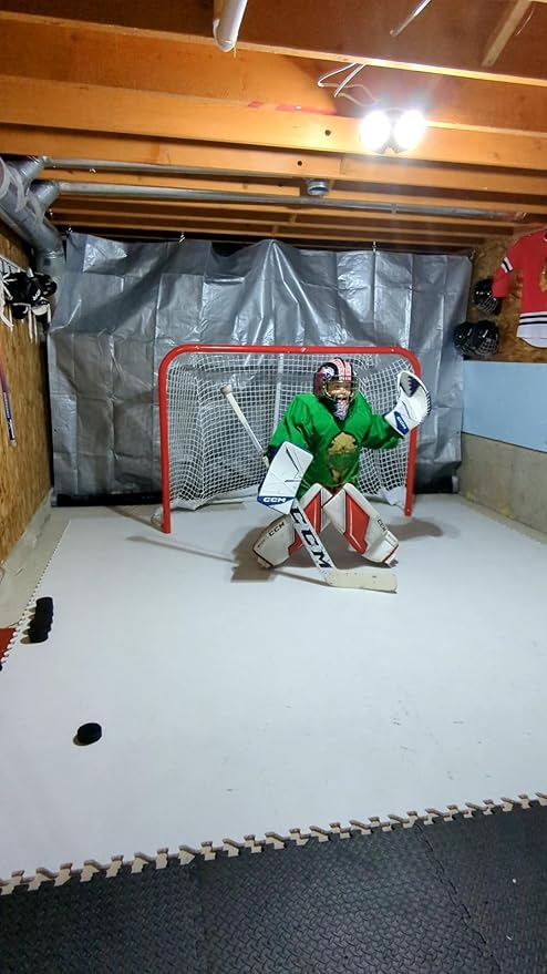 Potent Skateable Synthetic Ice Hockey Tiles (10 pcs per Box, 21.6 SQFT)