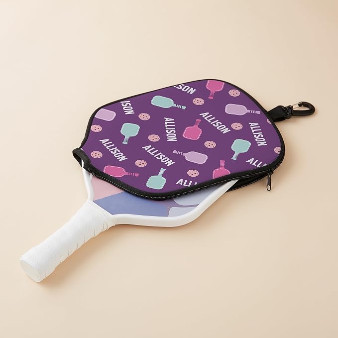 Personalization Universe Personalized Pickleball Paddle Covers