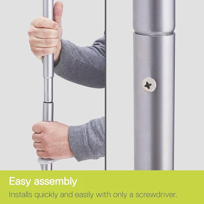 Delta Cycle Two Bike Gravity Pole Stand Garage, 2 Bike Storage Rack, No Drilling Required, Fully Adjustable Vertical Bike Rack for Any Style Bicycle, Leaning Wall Bike Rack Holds Up to 60 lbs