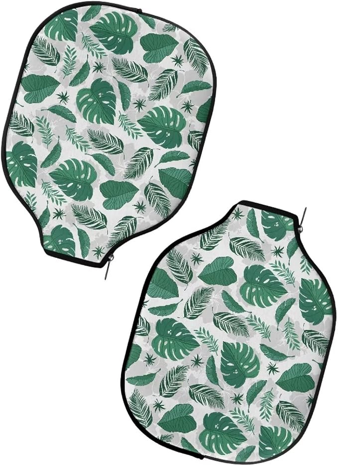 Blue Camo Corgi Pattern Print Pickleball Paddle Covers Only Paddles Holder Sleeve Fits Most Rackets