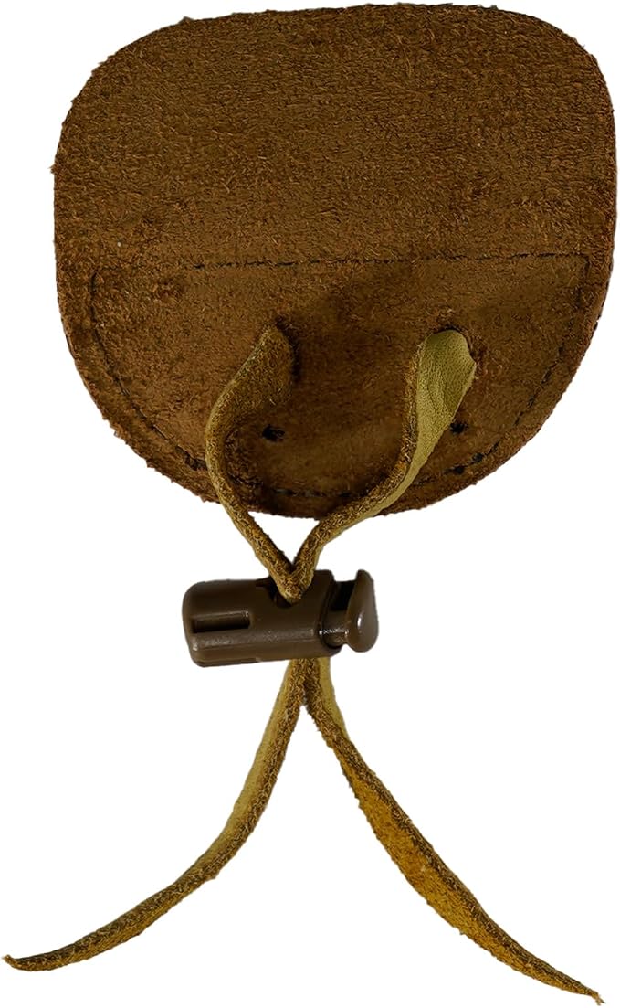 Hornet 3-Under Duratab – Handmade USA Leather Finger Tab for Traditional Archery (Bison & Elk) - Available in Medium or Large Sizes – Right or Left Hand Options