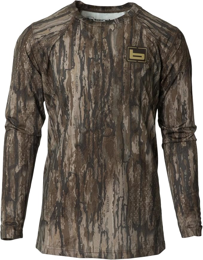 Banded Tec Stalker Mock Shirt – Lightweight, Breathable, Moisture-Wicking Hunting Performance Shirt