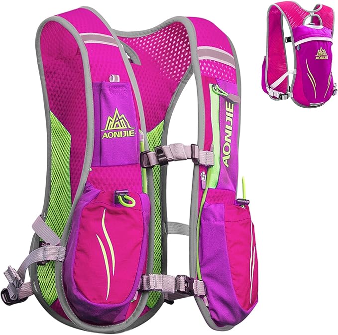 Azarxis Hydration Running Vest Backpack Pack 5L 5.5L for Women and Men Jogging Trail Race Marathon Cycling Hiking