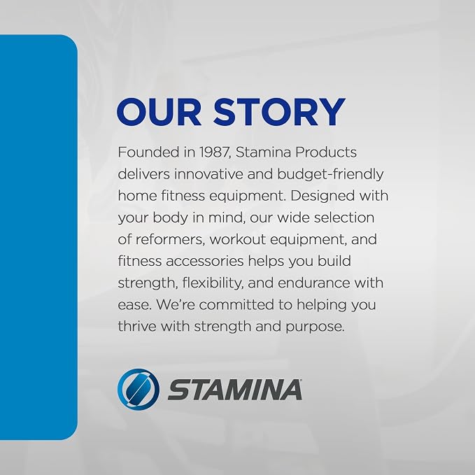 Stamina Exercise Bike with Smooth Pedal System