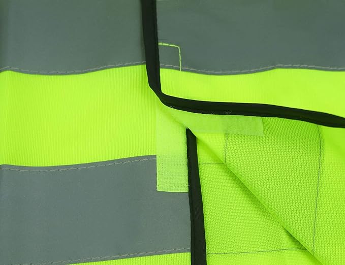AIEOE Kids High Visibility Safety Vest Reflective Running Lightweight Traffic Walking Breathable Construction Vest