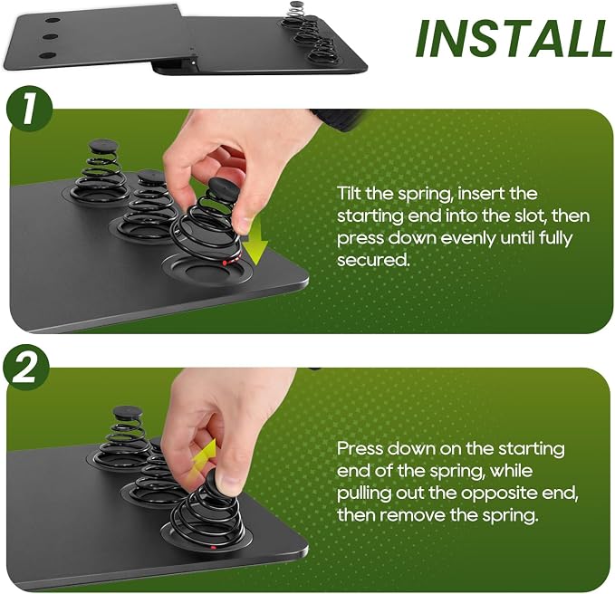 Golf Pressure Plate Training Aid, Adjustable Weight Shift Balance Board, Boost Swing Speed, Power & Consistency, Golf Swing Tempo Training Tool, Indoor/Outdoor Practice & Golf Training Aids