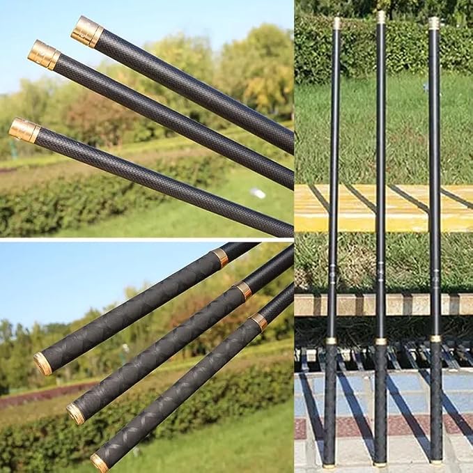 Tenkara Rod 18-30FT Carbon Fiber Telescopic Travel Fishing Pole