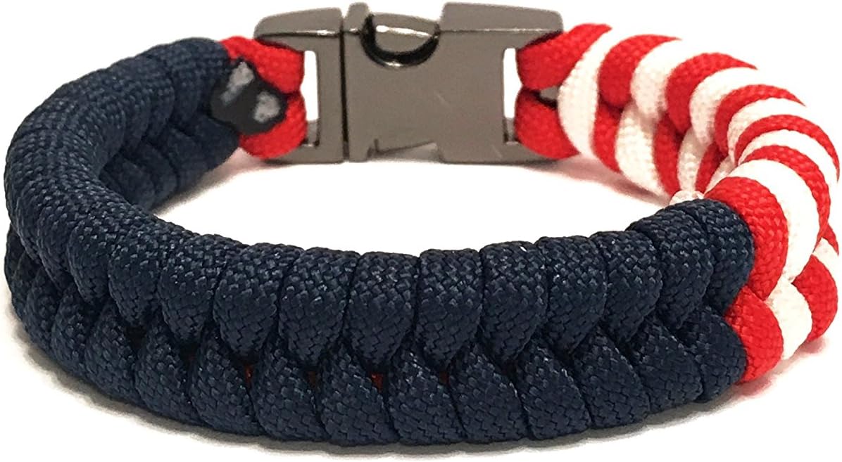 USA Olympic American Flag Mens Jewelry Paracord Bracelet