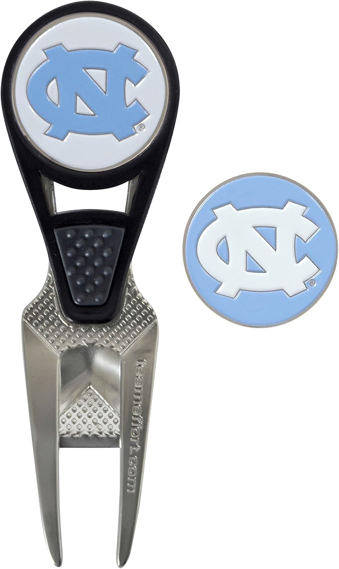 Team Effort Collegiate CVX Ball Mark Repair Tool & 2 Ball Markers