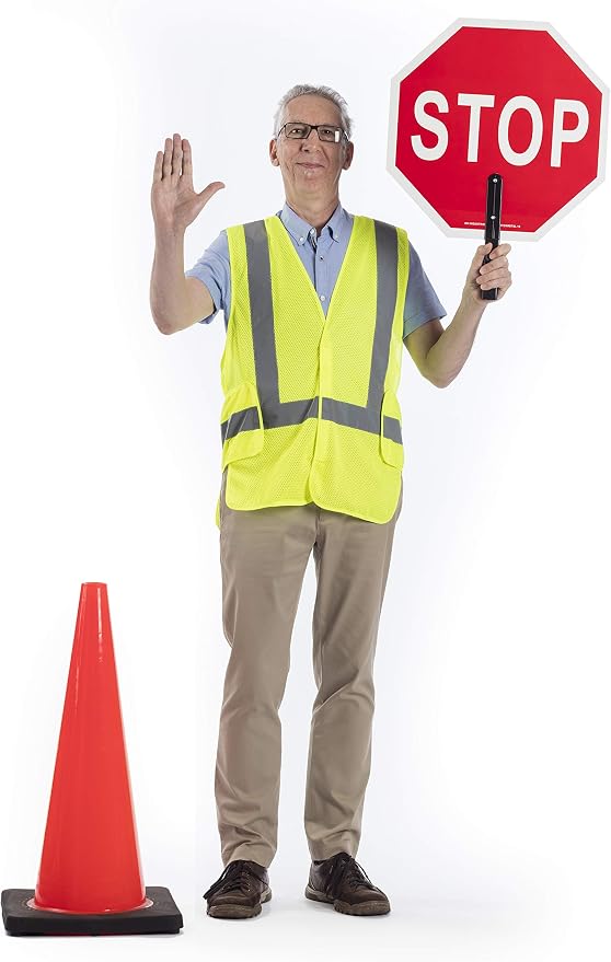 NYOrtho High Reflective Vest - Construction Vest - Universal Fit - ANSI/ISEA Class 2 - Sweat-Free With Reflective Material