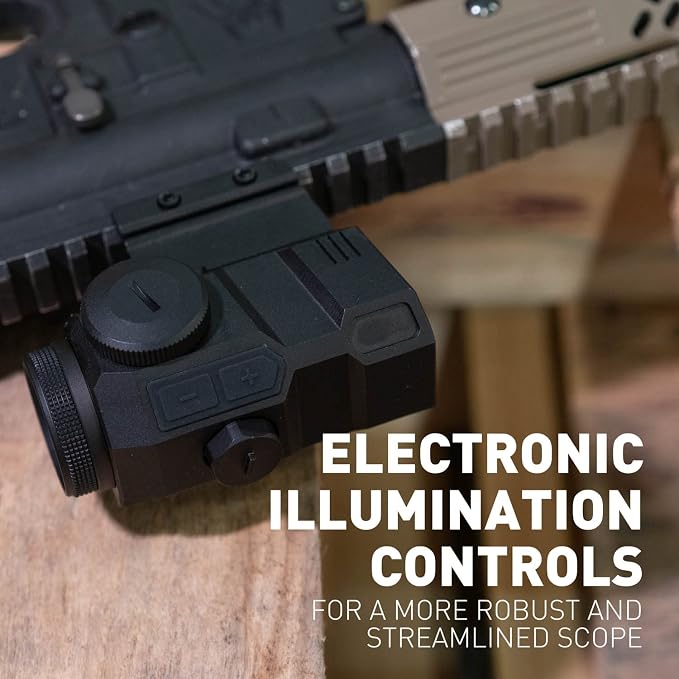 Monstrum Cyborg 3X Prism Scope | Circle Dot Reticle