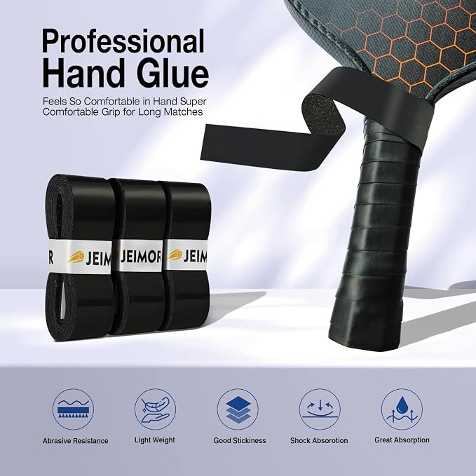 Pickleball Paddle Eraser – Paddle Cleaner for Carbon Fiber & Graphite Paddles, Removes Ball Residue & Dust, Restores Spin & Grip, Includes Clear Carry Case