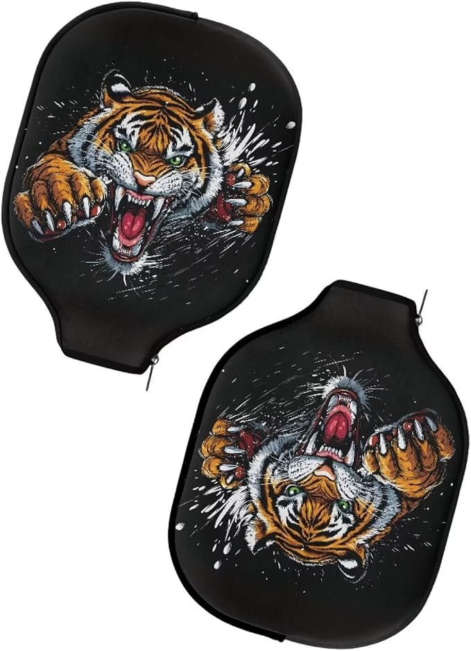 Pickleball Paddle Covers Only for Men and Women Zipper Closure Protection and Decoration