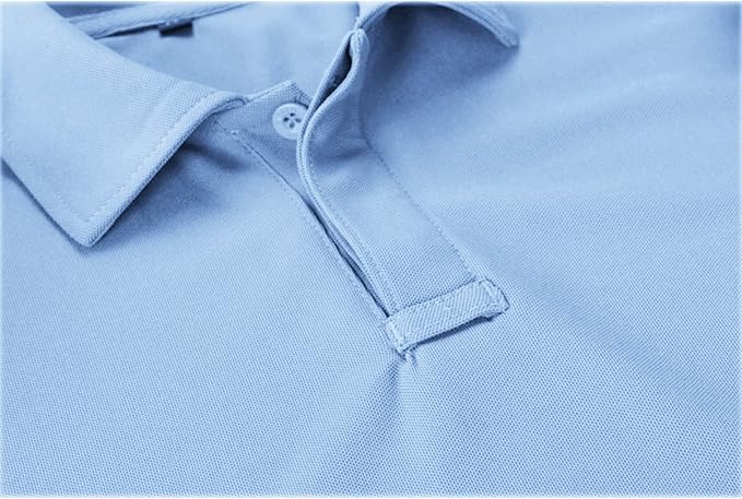 ZITY Mens Polo Shirt Short Sleeve Sports Tactical T-Shirt Athletic Golf Polos Daily Casual Stylish Collared Shirts for Men