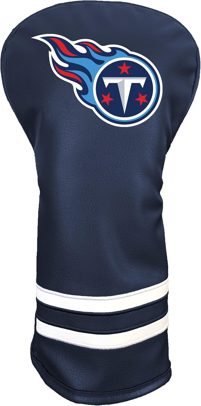 Team Golf NFL Vintage Driver Golf Club Headcover (Printed), Form Fitting Design, Retro Design with Fleece Lining for Extra Club Protection