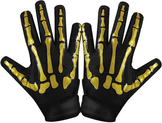 Glorious Traders Adult & Youth Football Gloves - Ultimate Performance Booster with Super Sticky Grip