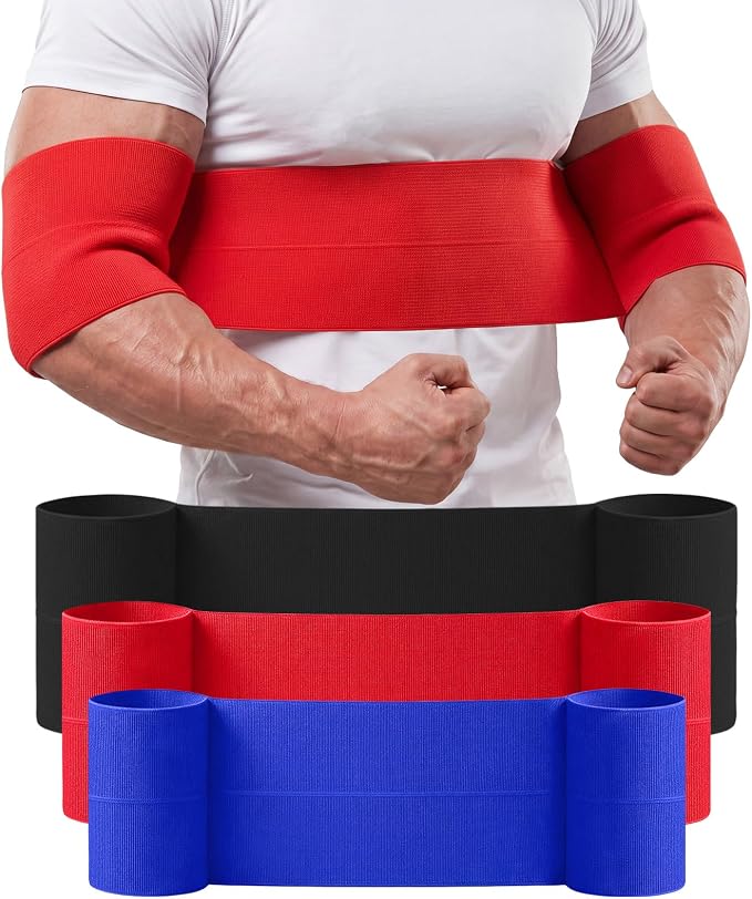 3 Pack Bench Press Band Set Bench Press for Men and Women Power Weight Lifting Fitness Push up Gym Workout Strength Training Sling, 3 Different Resistance Levels