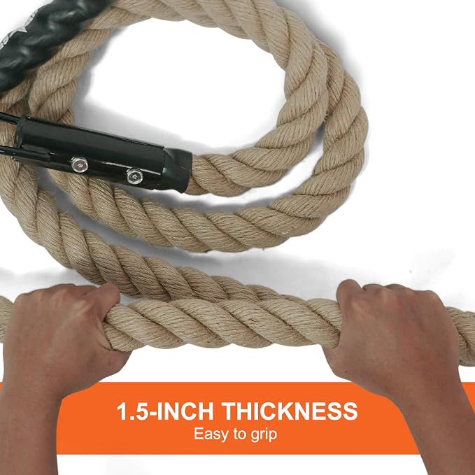 Yes4All Gym Climbing Rope for Fitness & Strength Training, Climbing Exercises & Home Workouts