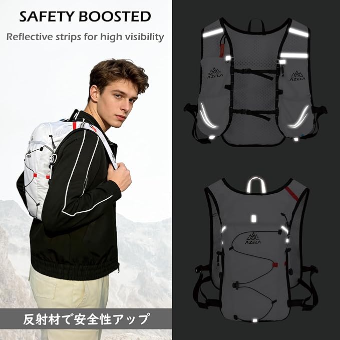 TRIWONDER Hydration Vest Running Backpack for Men & Women, Water Pack for Hiking, Camping, Climbing & Cycling, Lightweight Daypack