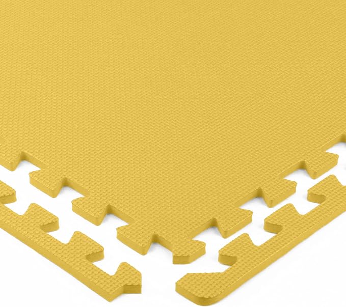 Flooring Inc's Puzzle Exercise Mats, EVA Foam Interlocking Floor Mats for Protective, Cushioned Workout Flooring for Home and Gym Equipment, Multiple Sizes & Colors