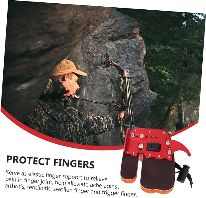 ibasenice Finger Guard Accessories Bow Hand Finger Sleeves Finger Braces Finger Protector