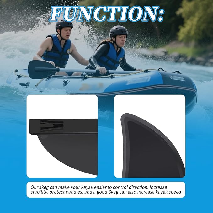 Skeg Replacement Compatible with Hydro Force Inflatable Kayaks- Hydro Force Ventura & Hydro Force Cove Champion - 1 Person & Hydro Force Cove Champion - 2 Person