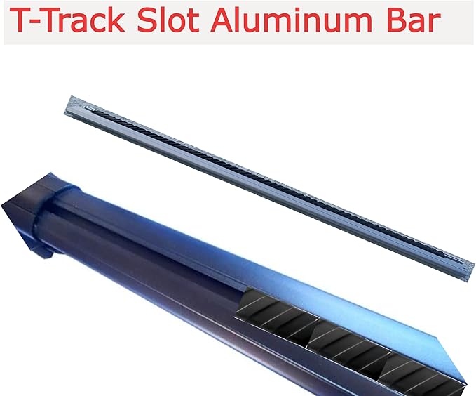 ROKIOTOEX Roof Rack Crossbars Noise Reduction Rubber Strips - Only Fits T-Slot top Width 10~11 mm - 2 Black Striped Strips |107cm or 42" Length - Cross Bar Wind-Noise Reduction Sealing Replacement