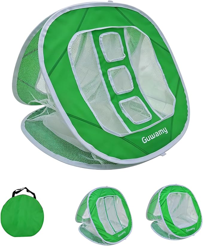 3-in-1 Pop Up Golf Chipping Net – Precision & Distance Trainer, Easy Indoor/Outdoor Setup – Ideal Gift