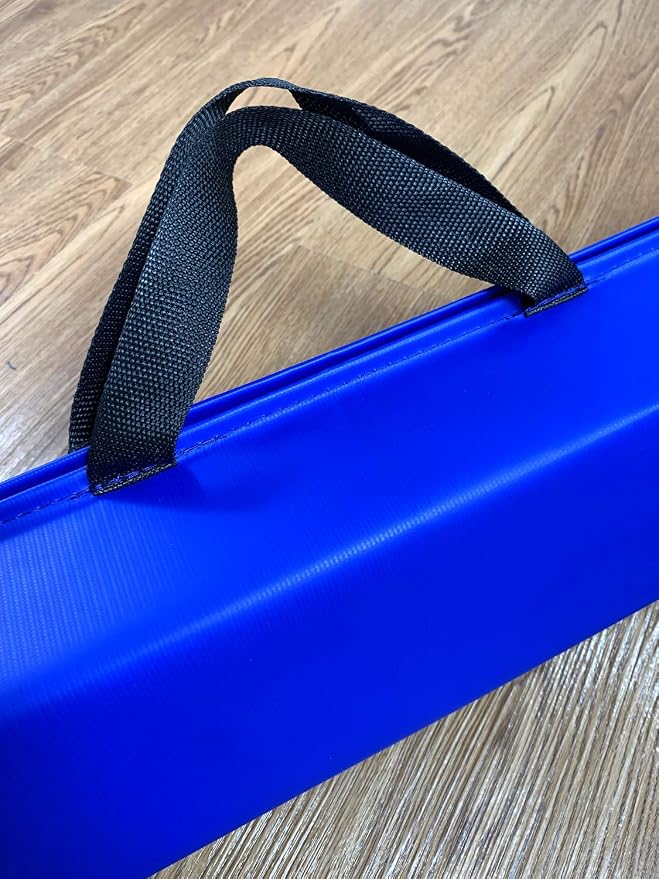 MARFULA Balance Beam - Folding Floor Gymnastics Equipment for Kids, Non Slip Base - 6 FT to 10 FT for Home Gym Use