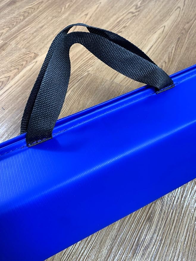 MARFULA Balance Beam - Folding Floor Gymnastics Equipment for Kids, Non Slip Base - 6 FT to 10 FT for Home Gym Use