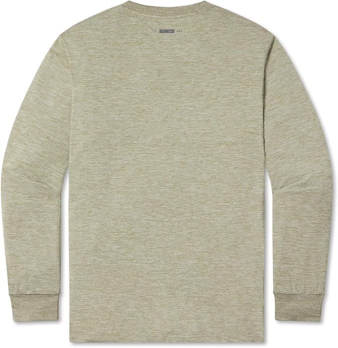 Southern Marsh Men’s FieldTec Heathered Performance - Marsh Mountains T-Shirt – Long Sleeve Casual Graphic Tee