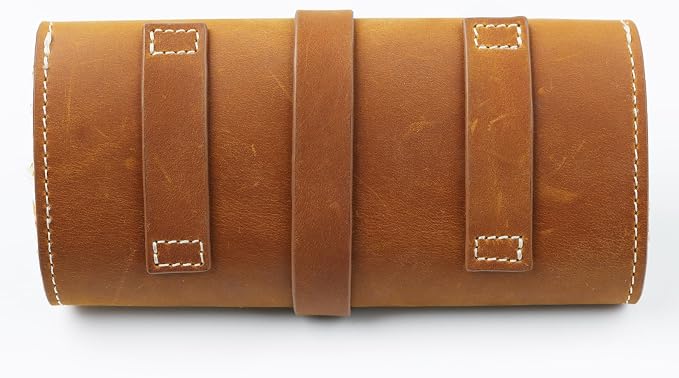 Fly Boxes for Fly Fishing Leather Wallet Tackle Box Flies Streamer Dry Fly Box Display Case Gifts for Men, Women (Fly Wallet)